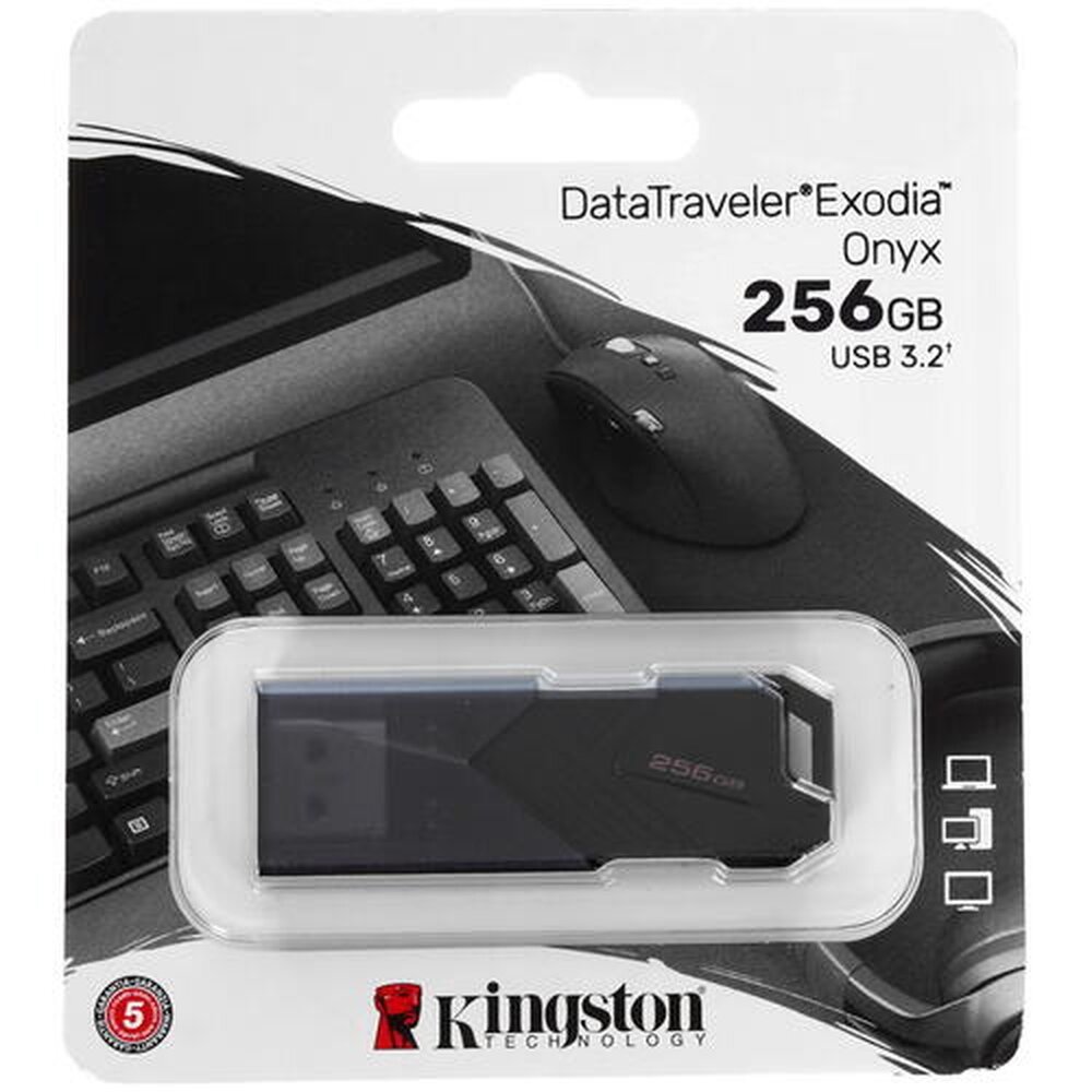 Память USB Flash 256 ГБ Kingston DataTraveler Exodia Onyx [DTXON/256GB]