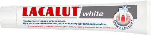 Зубная паста Lacalut White профилактика 50мл