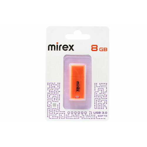 Флешка 8 ГБ USB Mirex Softa Orange