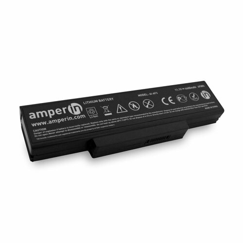 Аккумуляторная батарея Amperin для ноутбука Asus A9 F3 Z94 11.1v 4400mAh (49Wh) AI-AF3 внешняя аккумуляторная батарея ai tube g 3100mah 11wh зеленая amperin