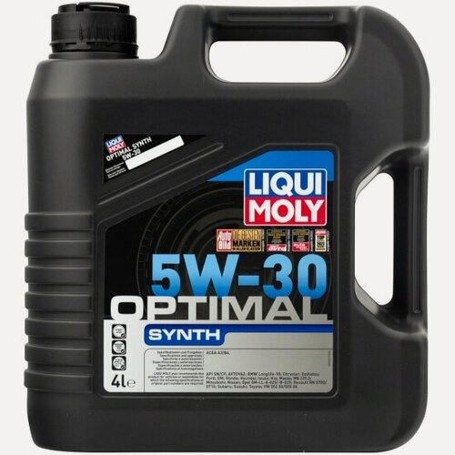 Изображение товара Моторное масло Liqui Moly Optimal Synth 5W-30 синтетическое 4 л