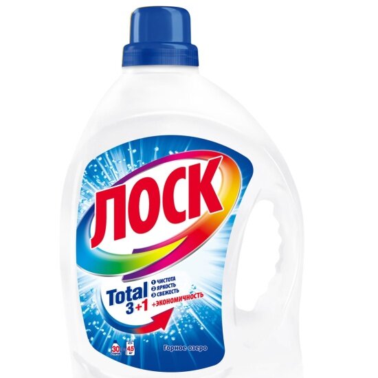 Гель для стирки Losk лоск Горное озеро, 1.95 л