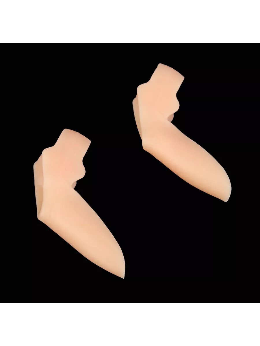 Изображение Корректоры-разделители для пальцев ног, 7 x 5 x 2,5 см, пара