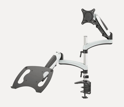 Изображение товара Кронштейн для монитора Cactus CS-VM-LH08-AL серебряный