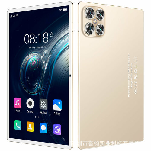 Планшет K11, 10.1", 12+512, двухсимочный, золотой золотистый