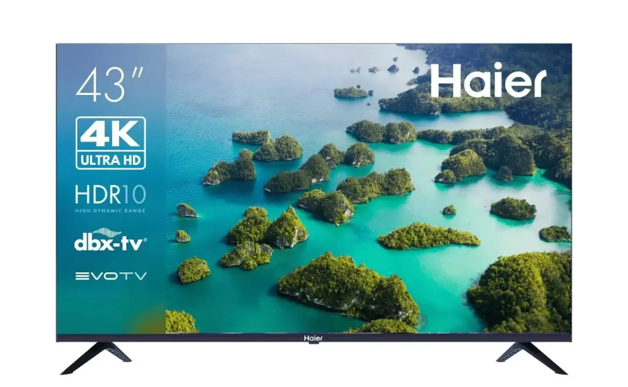 Телевизор Haier 43 Smart TV S2 черный