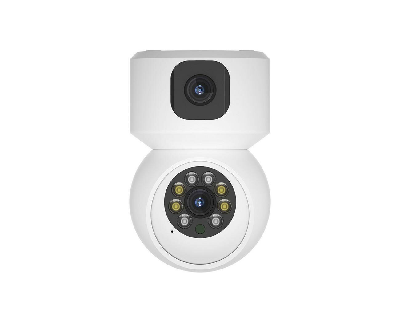 Сетевая 3G/4G двухматричная 2+2 Мп поворотная камера JMC-GH02-4G (2+2Mp) (O47052BE) 2mp с SIM картой с динамиком и микрофоном для двусторонней аудио