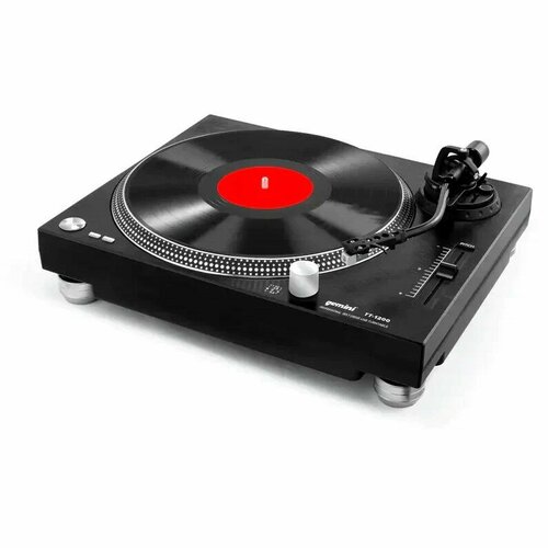 Gemini TT-1200 Виниловый проигрыватель с ременным приводом питч - 10 3 скорости фонокорректор USB интерфейс 27990₽