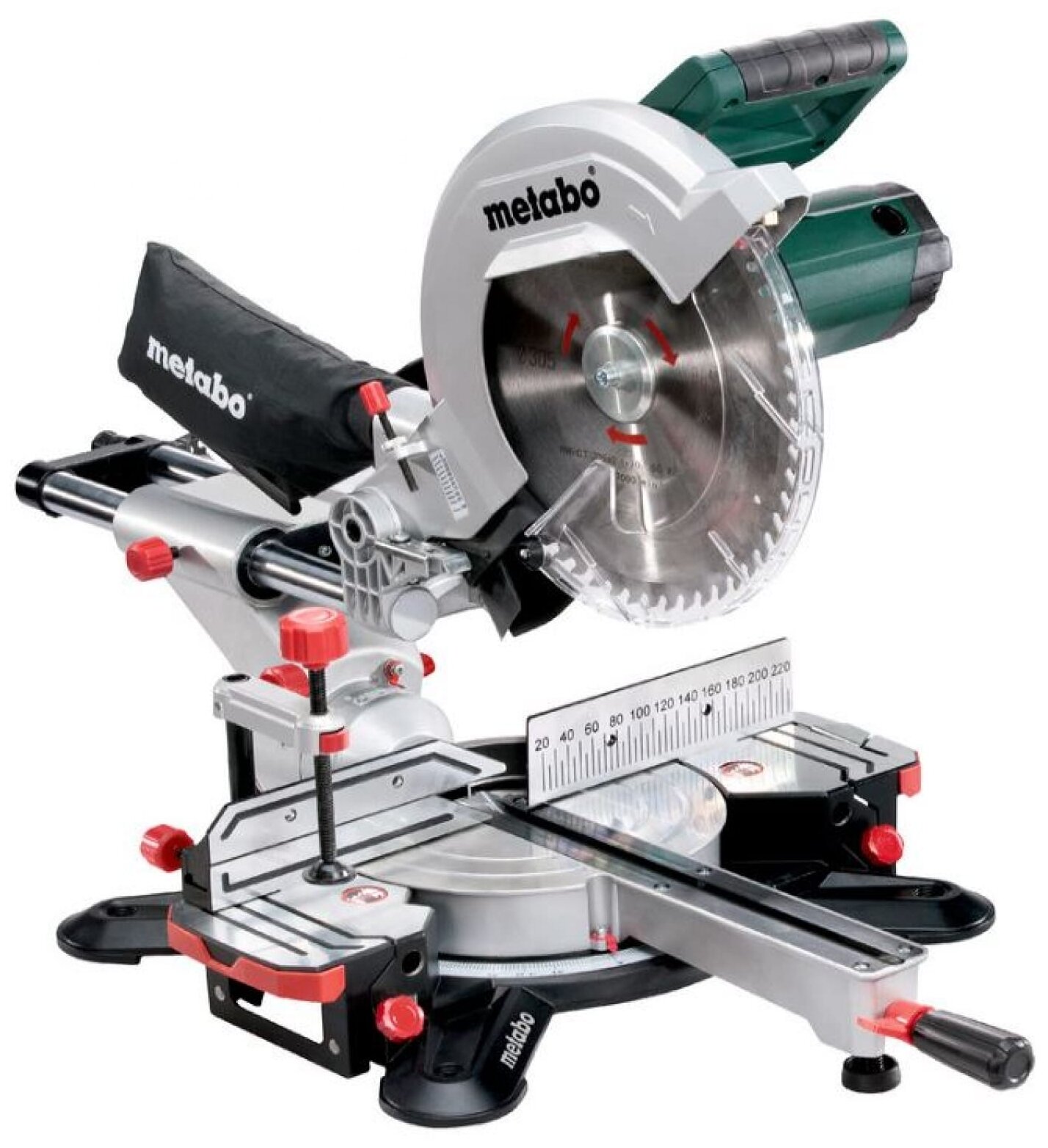 Торцовочная сетевая пила с протяжкой Metabo KGS 305 M 2000 Вт