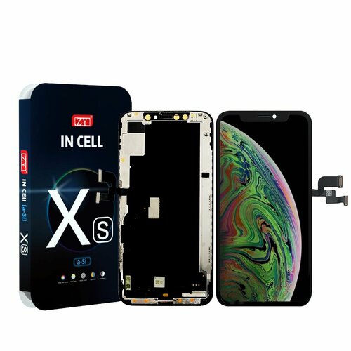 Дисплей ZY In-Cell, для Apple iPhone XS, черный