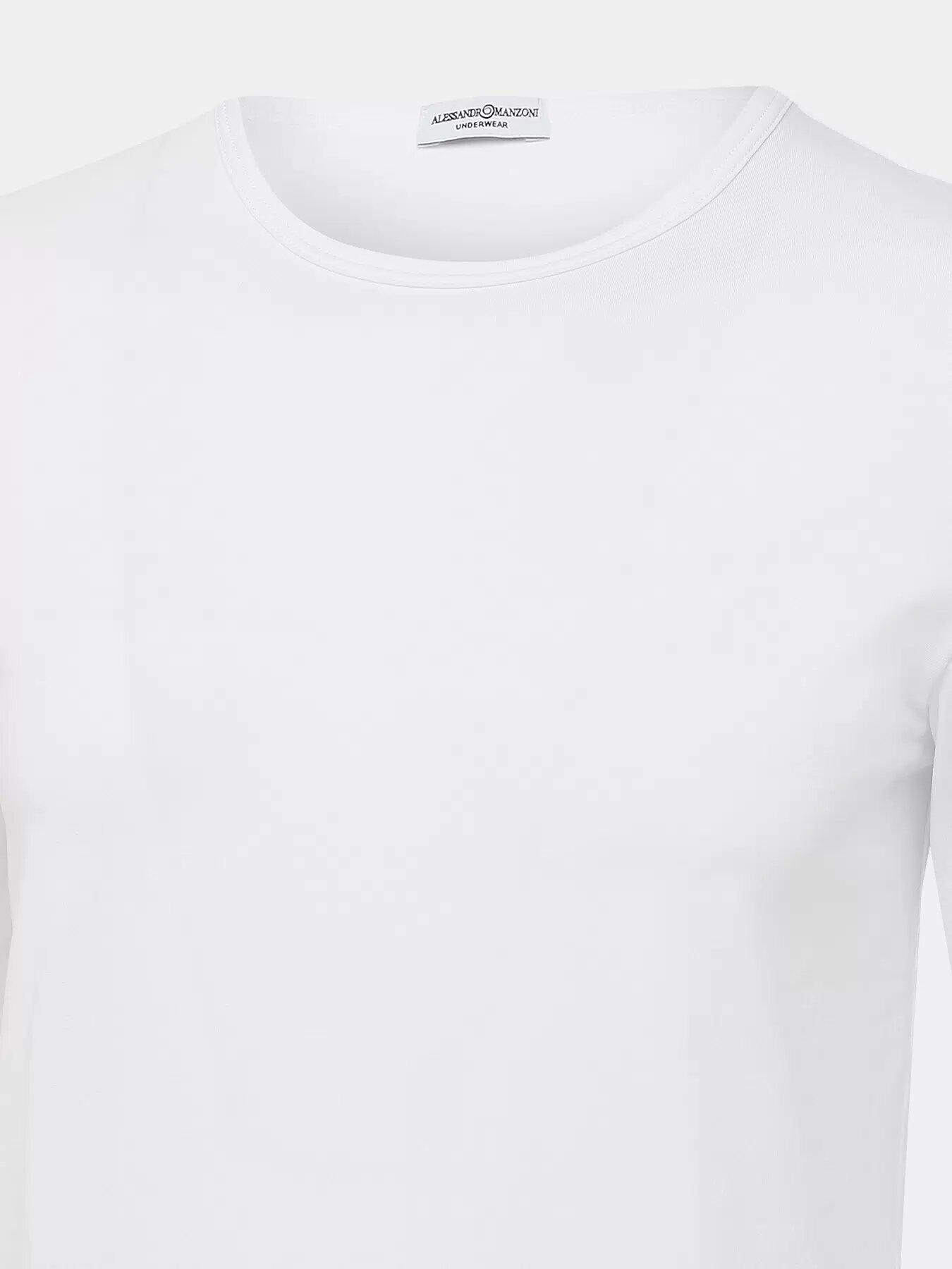 Лонгслив Alessandro Manzoni, размер 52, , белый — фото 1