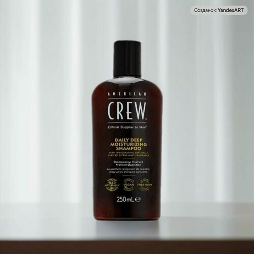 Изображение товара American CREW DAILY DEEP MOISTURIZING 250 мл США. Шампунь ежедневный увлажняющий.
