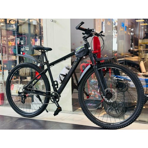 Горный велосипед GROM, городской, 29 дюймов / взрослый, мужской и женский для прогулки / скоростной, спортивный велик черный