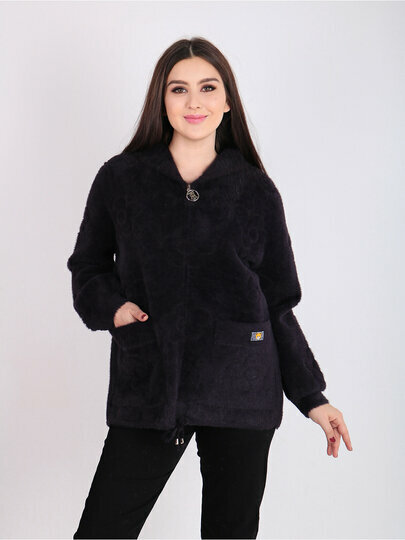 Пальто, размер One Size, темно-коричневый — фото 1