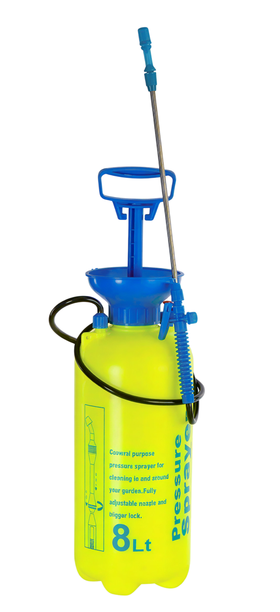 Опрыскиватель садовый помповый 8 литров для растений и дезинфекции