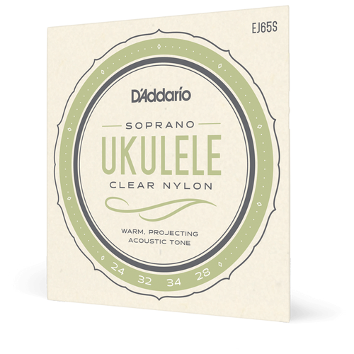 фото D'addario ej65 s струны для укулеле сопрано