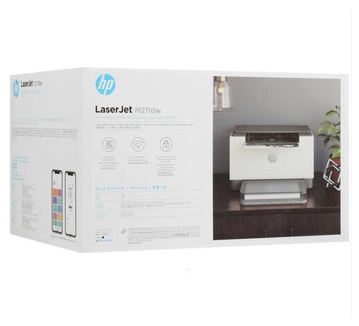 Принтер лазерный HP LaserJet M211dw лазерный, цвет: белый [9yf83a] - фото №7