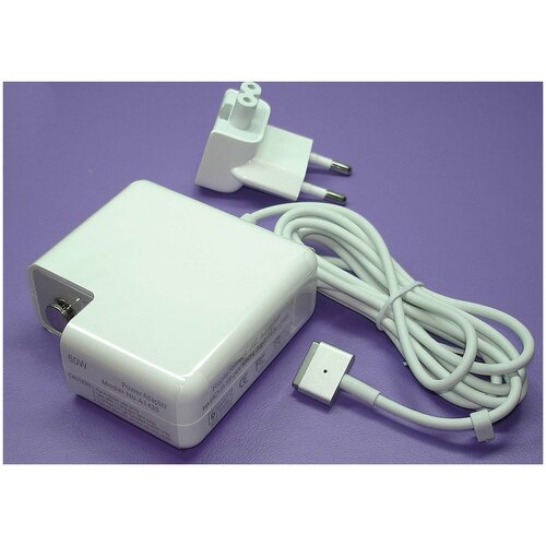 Блок питания (сетевой адаптер) AMPERIN для ноутбуков Apple 16.5V 3.65A 60W MagSafe2 T-shape REPLACEMENT
