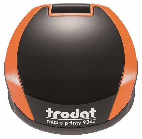 Trodat Micro Printy 9342 оранжевый - карманная оснастка для печати