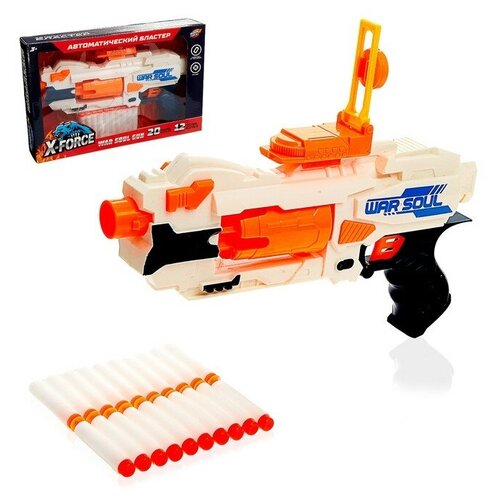 WOOW TOYS Бластер War soul gun, стреляет мягкими пулями, работает от батареек