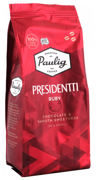 Кофе Paulig Presidentti Ruby в зернах, 250гр - фото №5