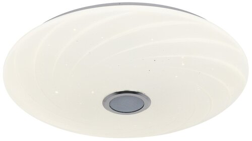 Светильник декоративный Uniel ULI- D291 72W- SW+RGB-50 MERCURY Cветильник светодиодный накладной. Диммируемый. Пульт ДУ в- к. Встроенная Bluetooth колонка. Теплый свет3000К- Белый свет4000К- Дневной свет6500К- RGB. 5700Лм. TM