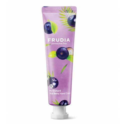 Крем для рук с ягодами асаи FRUDIA питательный - Squeeze Therapy Acai Berry Hand Cream