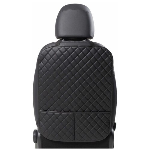 фото Защита спинки переднего сиденья argo арт. 12 чёрная прострочка