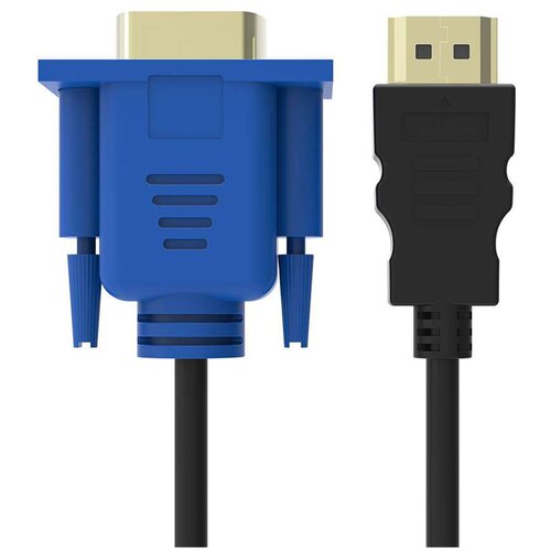 HDMI-VGA кабель-переходник 1.8м для монитора, переходник для компьютера, вга-разъем, видео-кабель