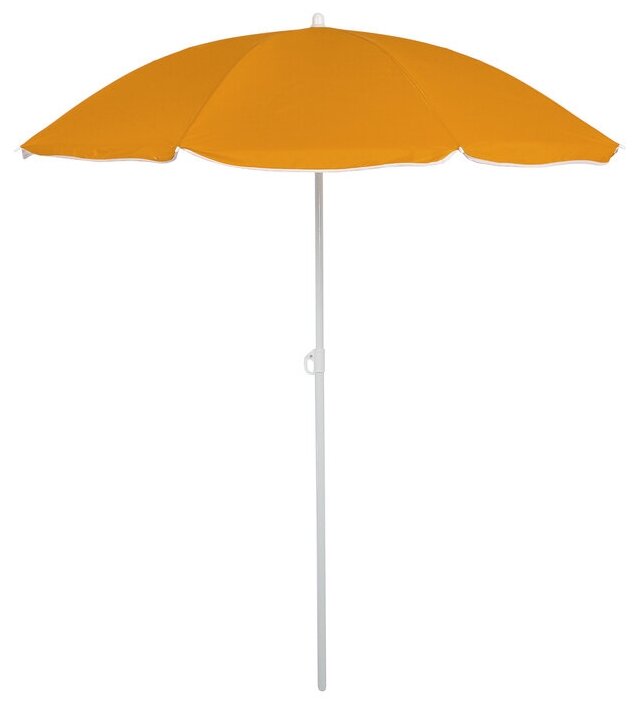 Зонт пляжный «Классика» d=160 cм h=170 см цвета микс