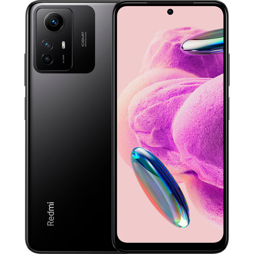 Смартфон Xiaomi Redmi Note 12S 8/256 ГБ Global, Dual nano SIM, черный телефон xiaomi redmi note 12s 8 256gb ice blue