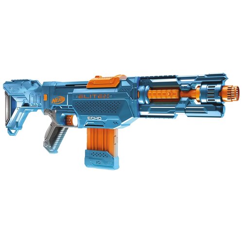 Бластер Nerf Elite 2.0 Echo E9533, голубой nerf стрелы elite accustrike 12 шт c0162