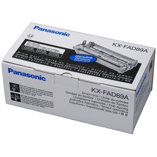 Panasonic KX-FAD89A фотобарабан (KX-FAD89A/A7) черный 10000 стр (оригинал) тонер panasonic kx fl401 402 403 413 kx fat411 412 413 mb263 mb763 mb773 mb2110 2117 2130 2137 2170 2177 2230 2270 2510 40 master 50г банка 2k