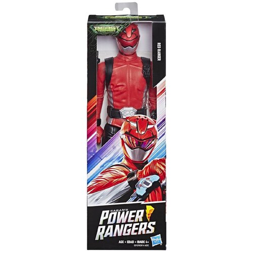 Power Rangers игрушка Hasbro Power Rangers Beast-X Красный Рейнджер 30 см E7802