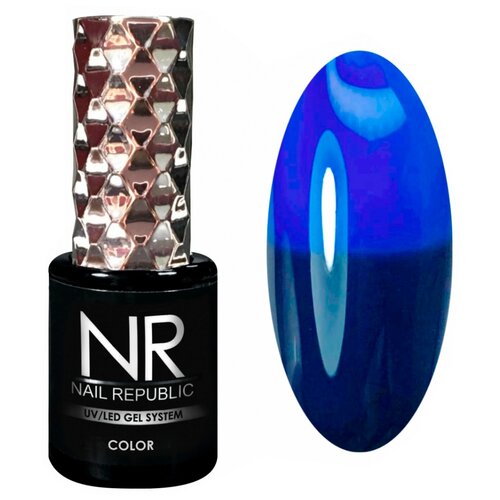 Nail Republic Гель-лак Thermo color, 10 мл, 608 nail republic гель лак для ногтей color 10 мл 10 г 206 рубиново красный