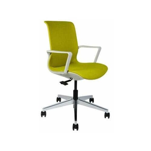 фото Компьютерное кресло norden некст зеленая ткань / cветло серый пластик norden chairs