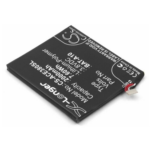 фото Аккумуляторная батарея (аккумулятор) для телефона acer liquid e3, z5 (bat-a10) sg/061121 sino power