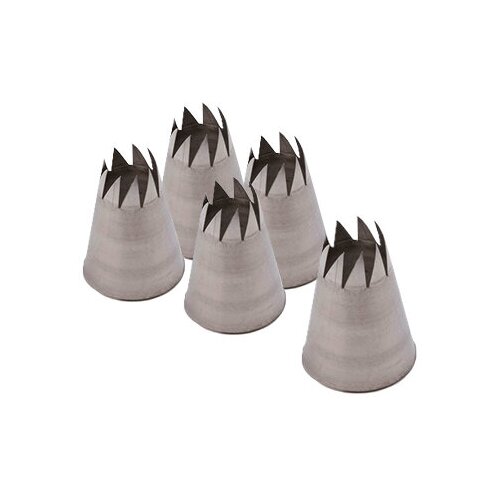 Насадка кондитерская роза открытая 5 шт/уп S стальная MARTELLATO 1 уп