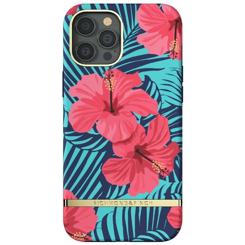 фото Чехол richmond & finch ss21 для iphone 12 pro max, цвет красный/синий (red hibiscus) (r44968)