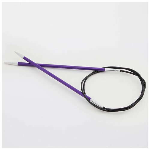 Спицы круговые KnitPro Zing 60 см 3.75 мм