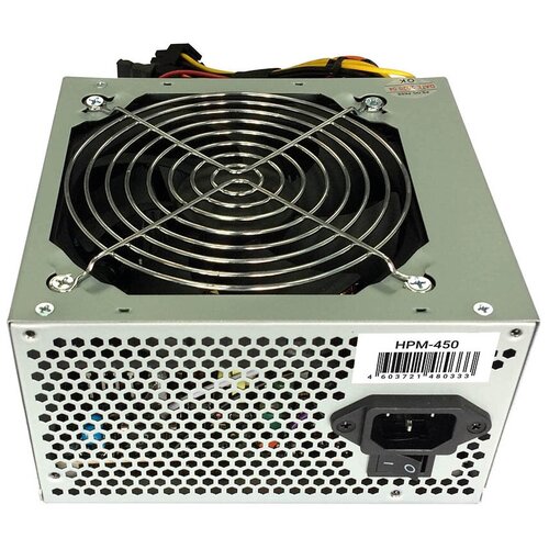 Блок питания HIPER HPM-450 450W серый