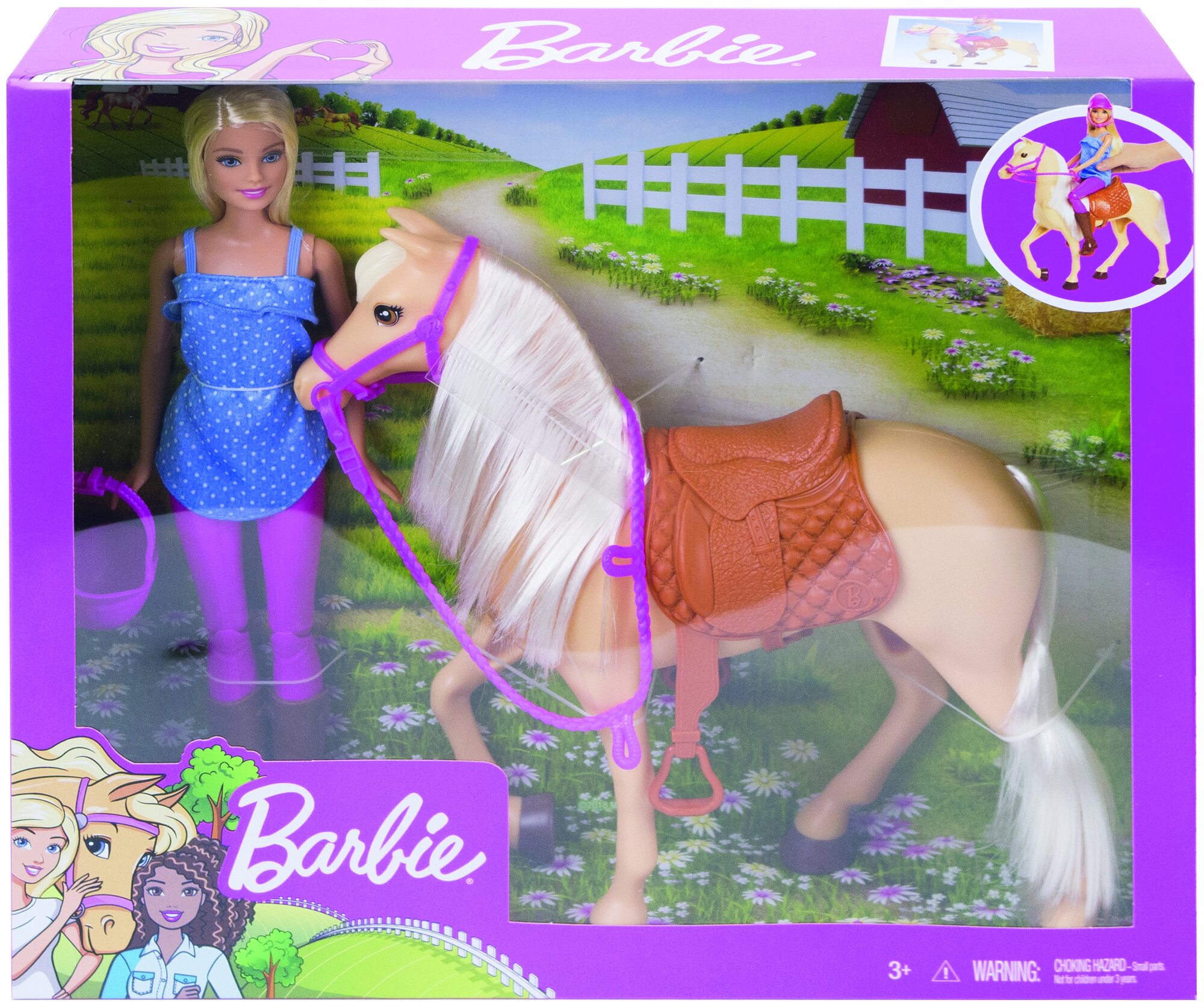Кукла Barbie Наездница - фото №4