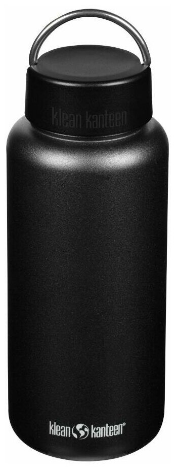 Бутылка Klean Kanteen Wide 40oz (1182 мл) Black 1009497