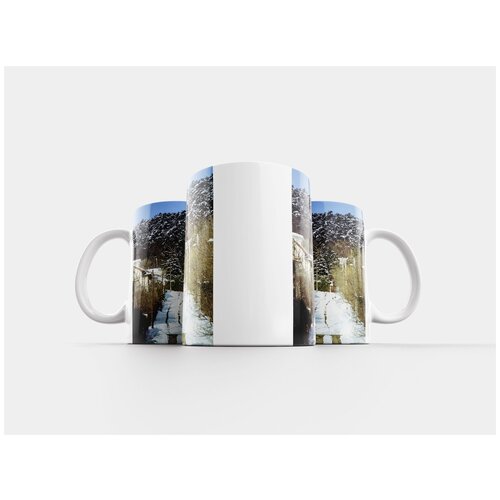 фото Кружка "снег, зима, природа" 320 мл lotsprints