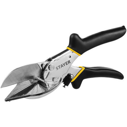 Строительные ножницы прямые 220 мм STAYER 23373-1 ножницы для квадратных и угловых профилей stayer 23373 2