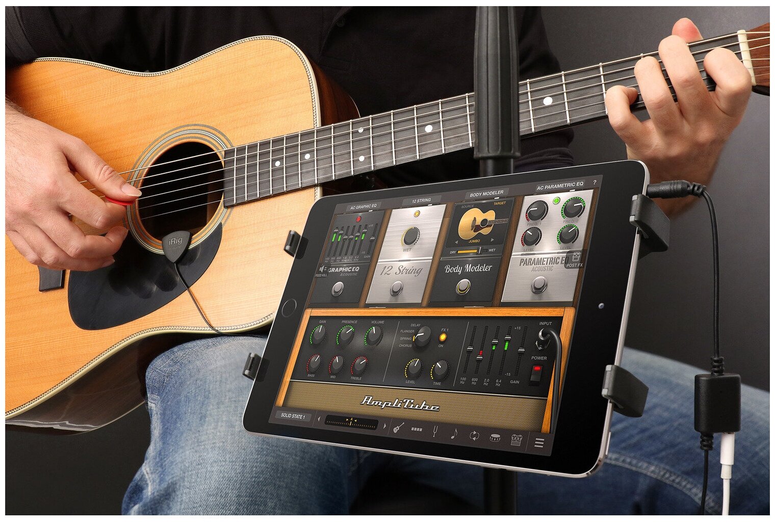 Внешняя звуковая карта для iOS IK MULTIMEDIA iRig Acoustic