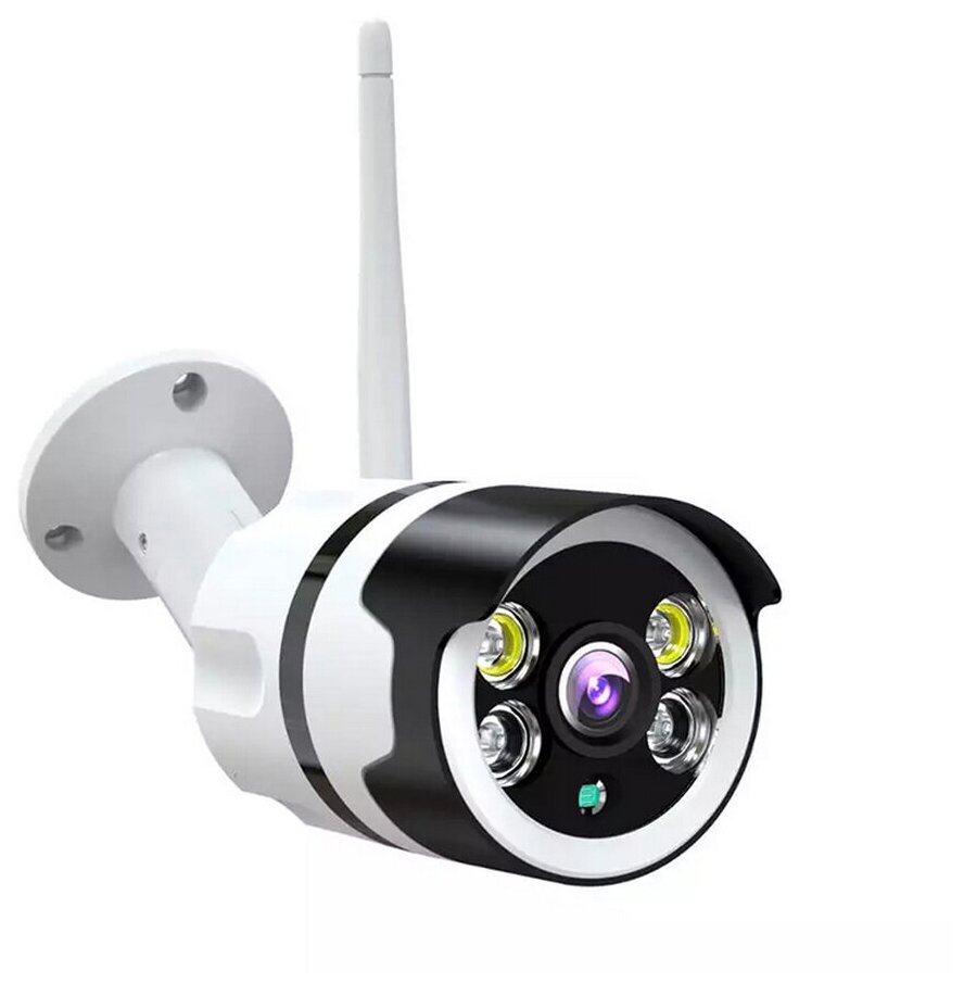 Беспроводная уличная IP камеры видеонаблюдения 4к (8Mp) - Link 403-ASW8-8GH камеры ночные уличные Микрофон и динамик