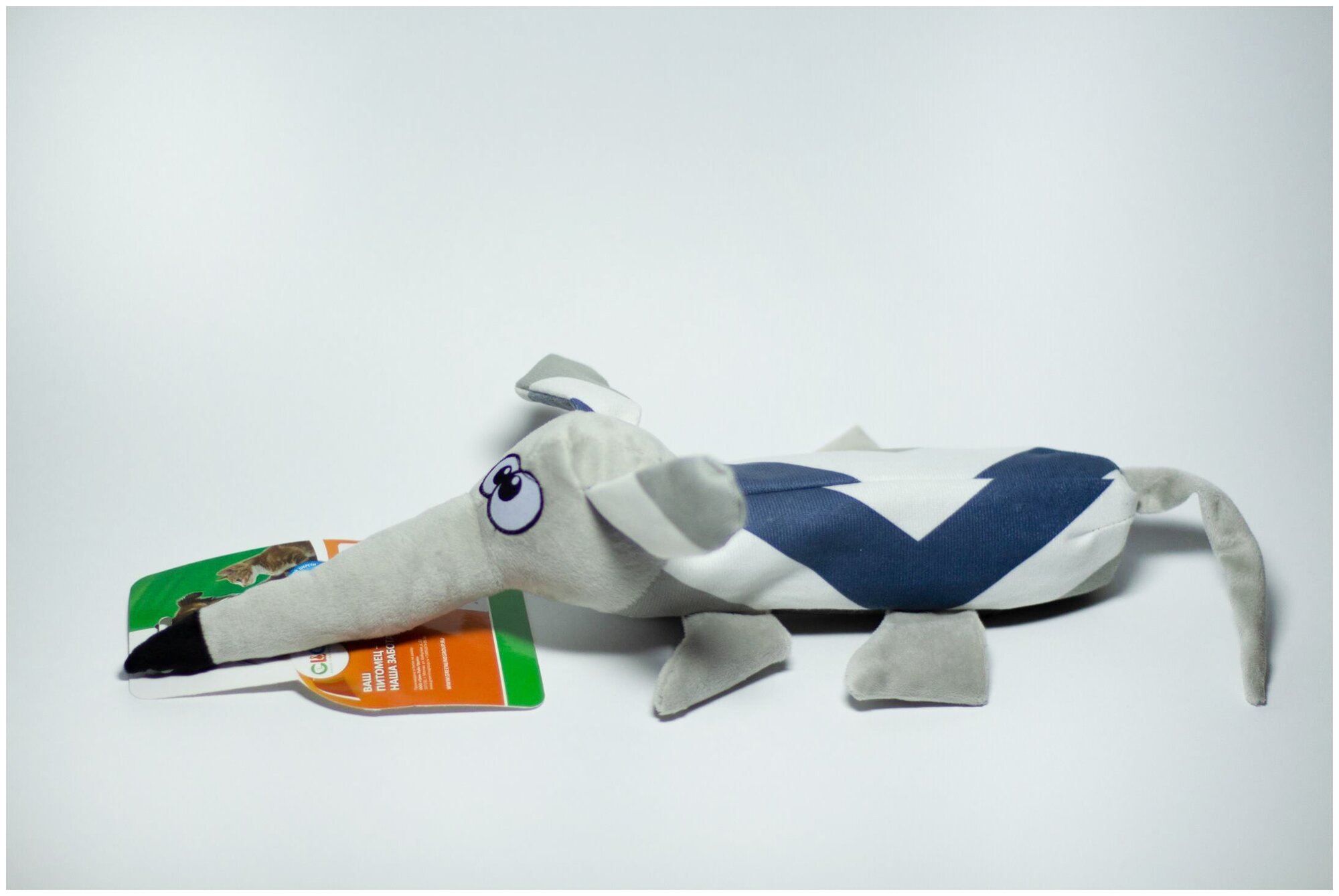 Lion игрушка "Такса" с эффектом хруста с бутылкой для собак 55 см. - фотография № 2