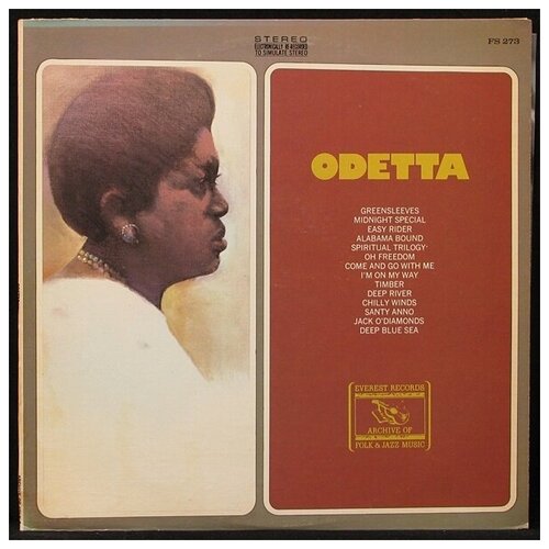 Виниловая пластинка Everest Odetta – Odetta (1973)