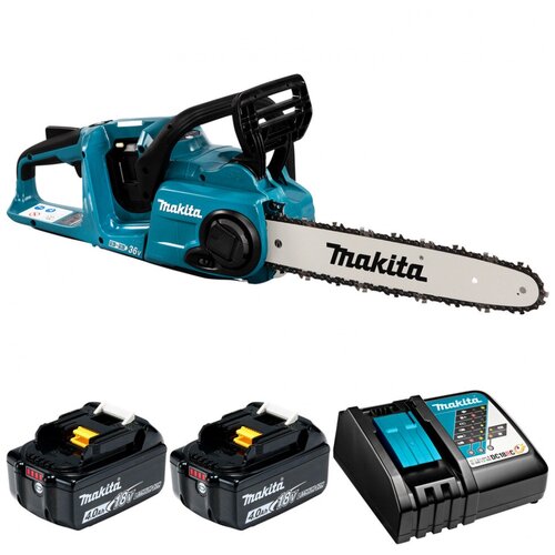 Пила цепная аккумуляторная 35см 36В Li-Ion 2х4Ач Makita DUC353RM2